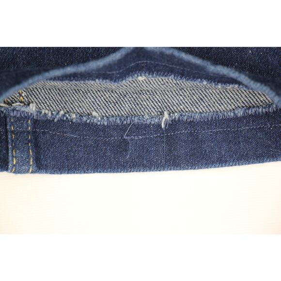 80s Vintage Dark Blue Hipster Rock Grunge New Wave High Waisted Mom Denim Jeans - Picture 4 of 7